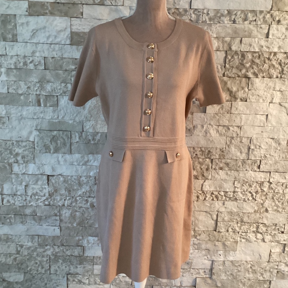 Merokeety Knit Sweater Dress